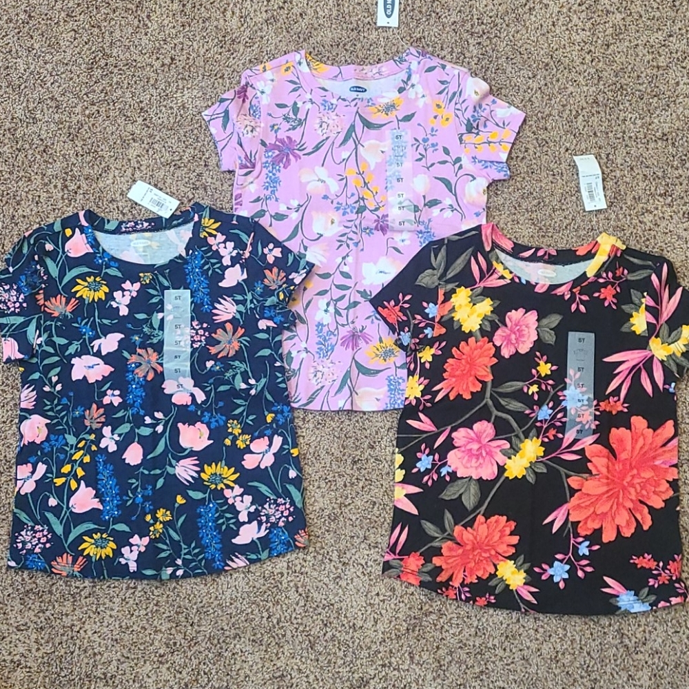 Set of three Old Navy girls tops